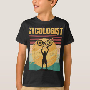 Cycologist- Bike - Bicycle Ride Hobby Race - Retro T-Shirt