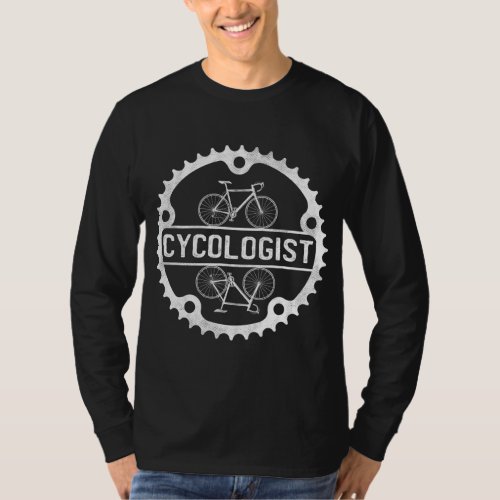 Cycologist bike Cycling Bicycle cyclist Christmas T_Shirt