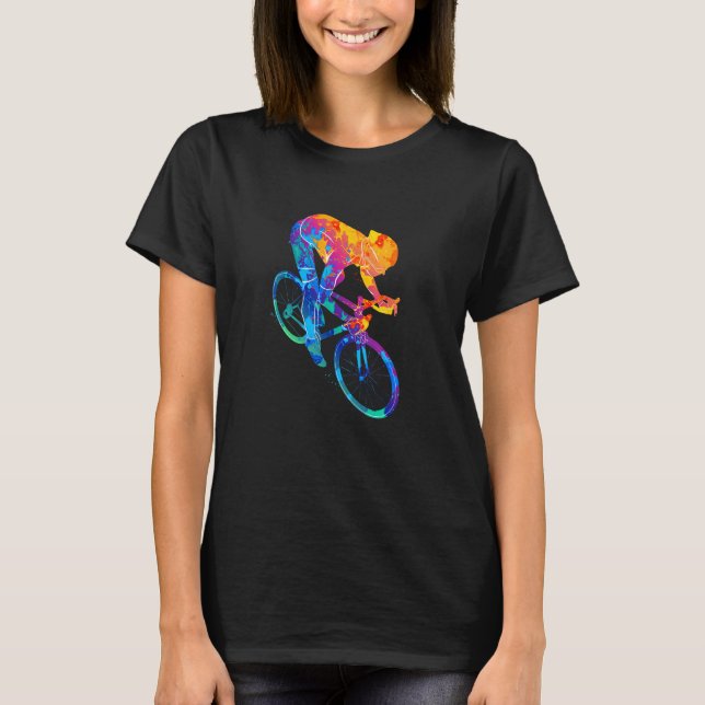 Cycologist  Biker T-Shirt (Front)