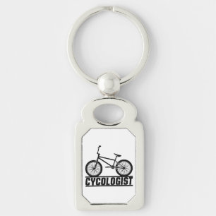 Cycologist BMX Rider, Bicycle Racing Cyclist Lover Keychain