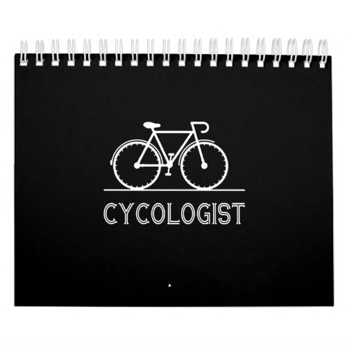 Cycologist Cycle Lover Gift Cycling Mountain Gift Calendar