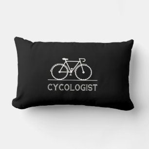 Cycologist Cycle Lover Gift Cycling Mountain Gift Lumbar Pillow