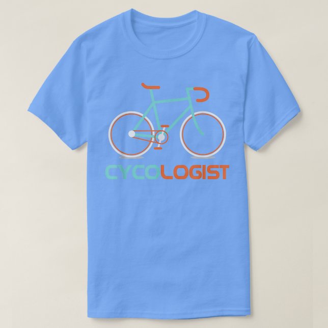 Cycologist Cycling Bicycle Cyclist Road Bike Triat T-Shirt (Design Front)