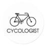 Cycologist Cycling Cycle Classic Round Sticker
