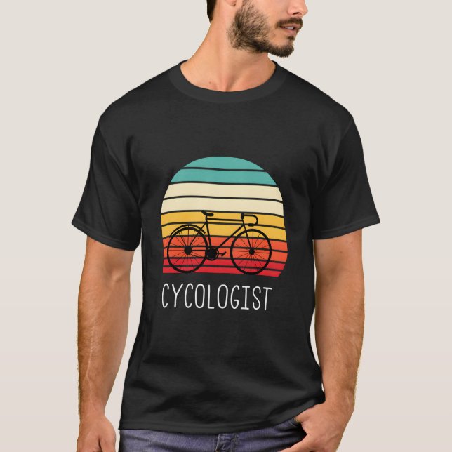 Cycologist Cycling Cyclist T-Shirt (Front)