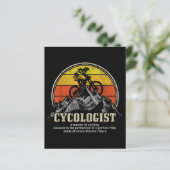 Cycologist Definition Funny Mountain Bike MTB (Standing Front)