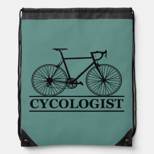 Cycologist Drawstring Bag