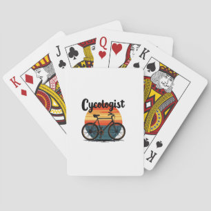 Cycologist: Energetic Biker Tee – for Cycling Poker Cards