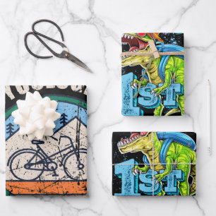 Cycologist Funny Bicycle Cycling Vintage Gift Wrapping Paper Sheets