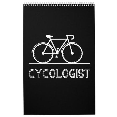 Cycologist Funny Bike Bicycle Humor Calendar