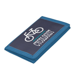 CYCOLOGIST Funny Cycling Bikes Love Tri-fold Wallet