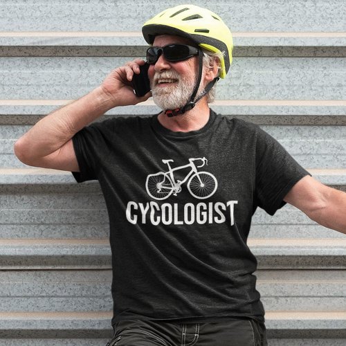 Cycologist Funny Cycling Cycology For Bike Lovers T_Shirt