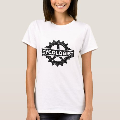 Cycologist funny cycling gift T_Shirt