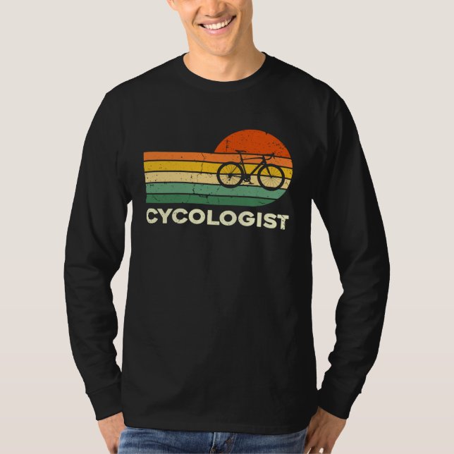 Cycologist  Mountain Bike Cycling Bicycle MTB Cycl T-Shirt (Front)