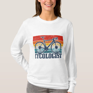 Cycologist Vintage Cycling Bike Racing Funny Cycli T-Shirt