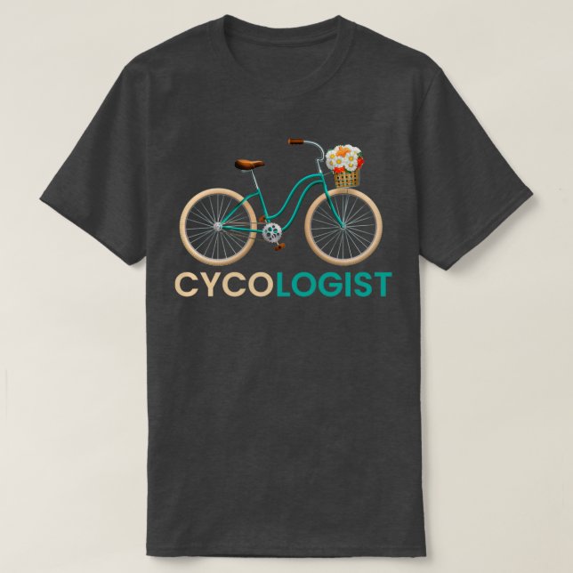Cycologist Women Cyclist Cycling 3 T-Shirt (Design Front)