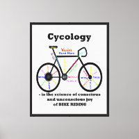 Cycology Poster – The Science of the Joy of Biking