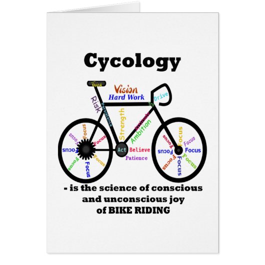 Cycology the Science of the Joy of Bike Riding (Front)