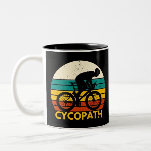 Cycopath CyclingBicycle Two_Tone Coffee Mug