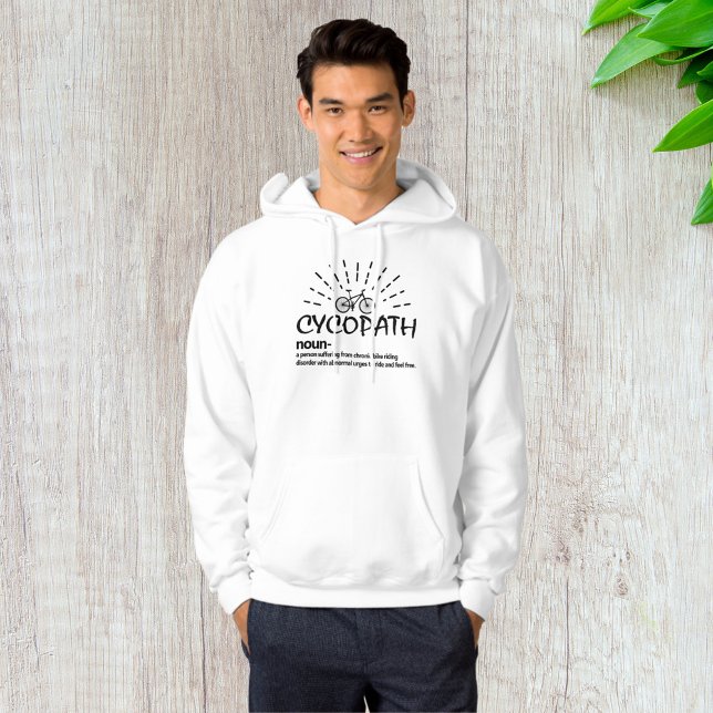 Cycopath Definition Funny Biker Cyclist Hoodie (Creator Uploaded)