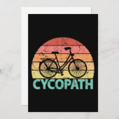 Cycopath Funny Cycling Bicycle (Front/Back)