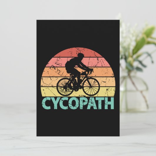 Cycopath Funny Cycling Cyclist (Standing Front)
