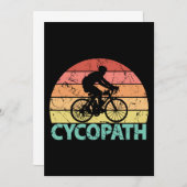 Cycopath Funny Cycling Cyclist (Front/Back)