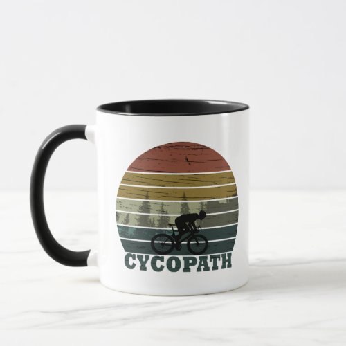 cycopath offroad biking slogan mug