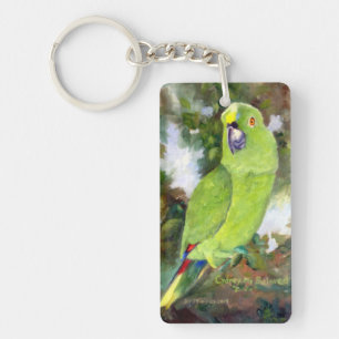 Cydney Yellow Naped Parrot Keychain