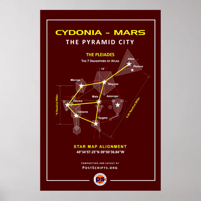 Cydonia-Mars: Pyramid City Poster | Zazzle