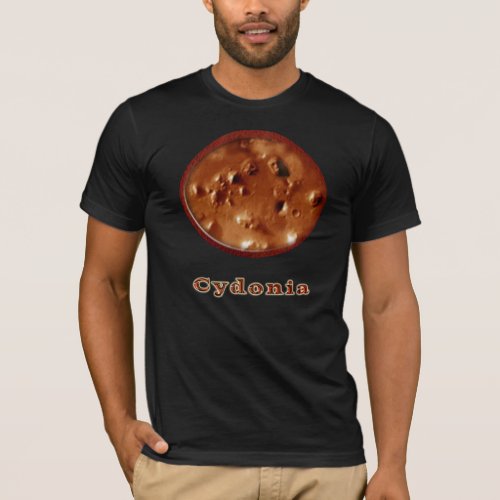 Cydonia mars t_shirts