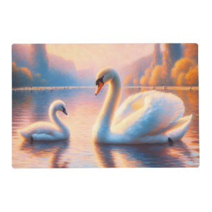 Cygnet and Swan Placemat
