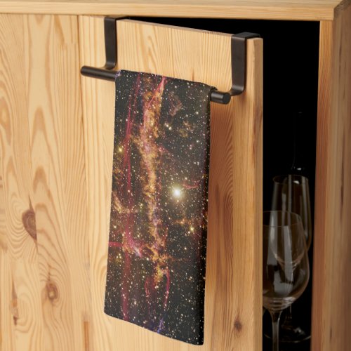 Cygnus Loop Nebula Kitchen Towel