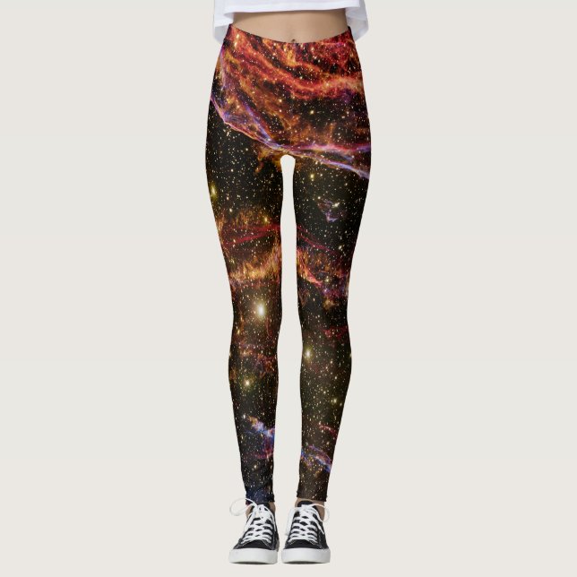 Cygnus Loop Nebula Leggings (Front)