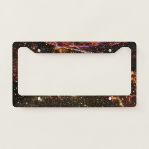 Cygnus Loop Nebula License Plate Frame