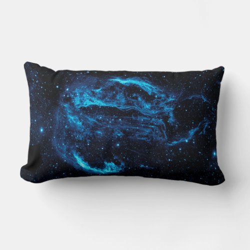 Cygnus Loop Nebula NASA Lumbar Pillow