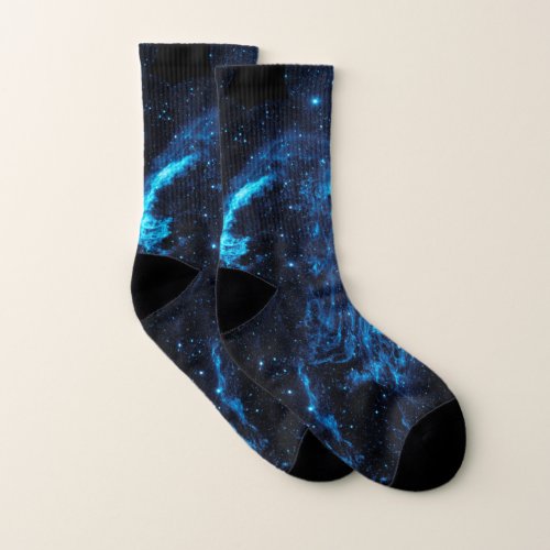 Cygnus Loop Nebula NASA Socks