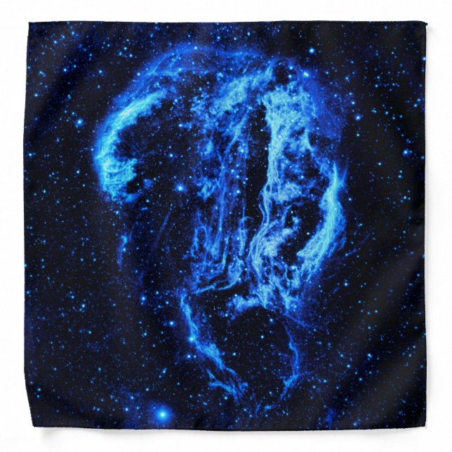 Cygnus Loop Nebula outer space picture Bandana (Front)