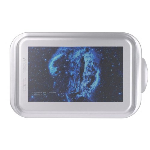Cygnus Loop Nebula outer space picture Cake Pan