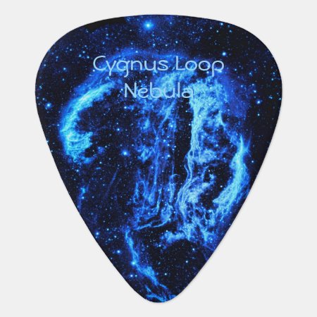 Cygnus Loop Nebula outer space picture Guitar Pick