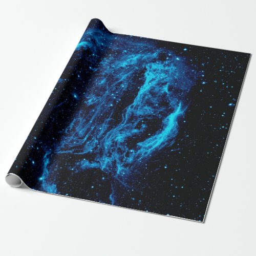 Cygnus Loop Nebula Supernova Remnant NASA Photo Wrapping Paper