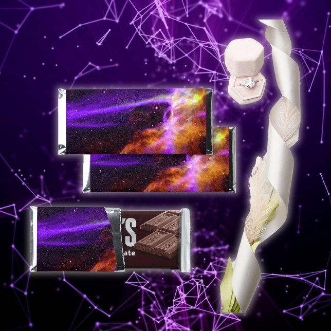 Cygnus Loop Supernova Blast Wave | Hershey Bar Favors (Creator Uploaded)