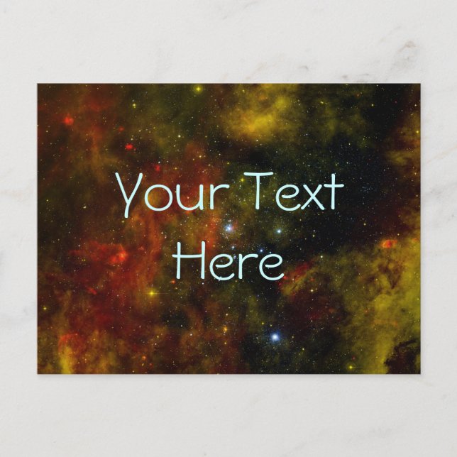 Cygnus OB2 Star Cluster Postcard (Front)