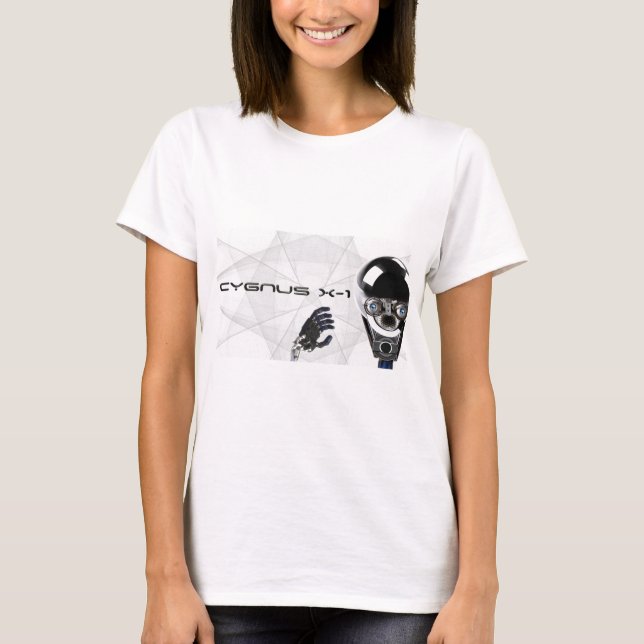 Cygnus X-1  robot logo T's & bit's T-Shirt (Front)