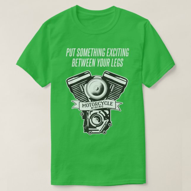 Cylinder Engine Block Quote Clothing Driver Motorc T-Shirt (Design Front)