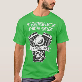 Cylinder Engine Block Quote Clothing Driver Motorc T-Shirt