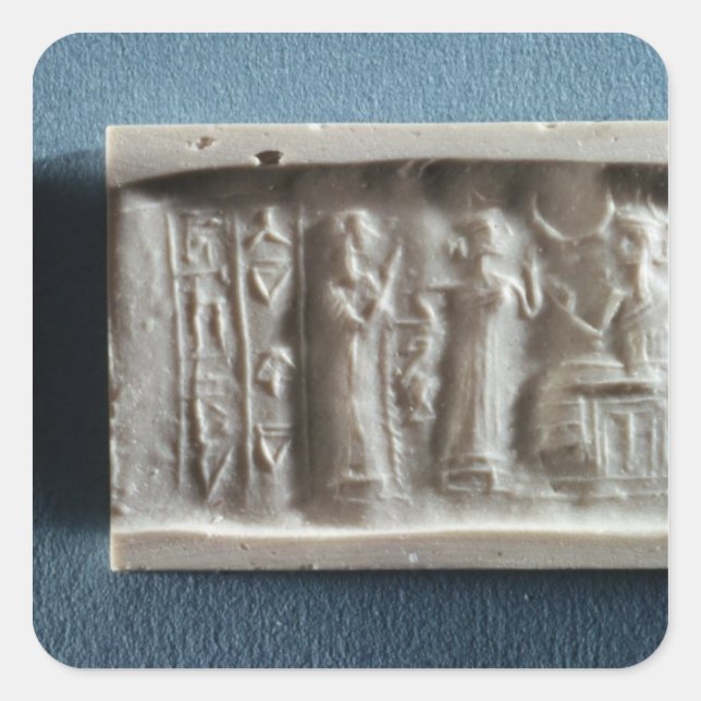 Cylinder seal depicting an evocation to the (Front)