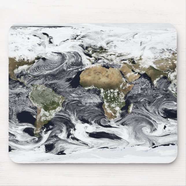 Cylindrical equidistant projection mouse pad (Front)