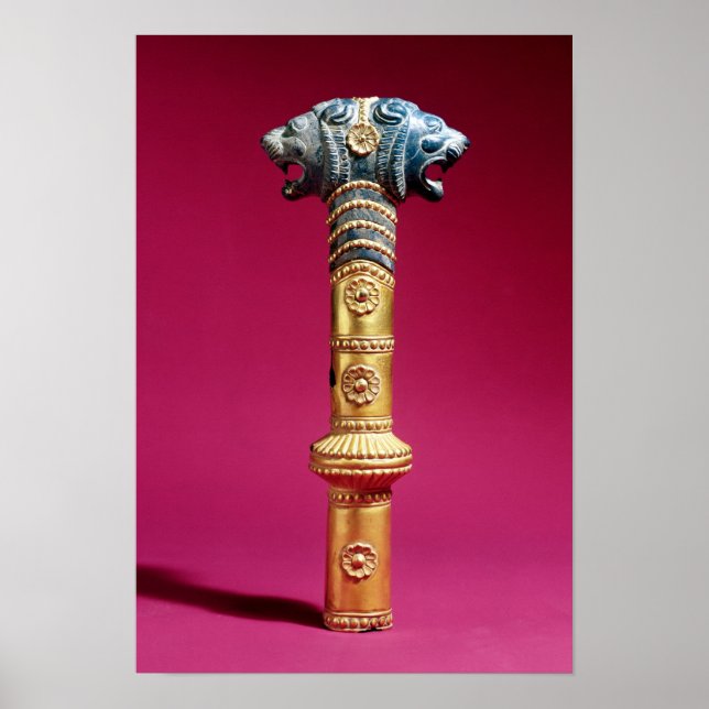 Cylindrical Socket, early Achaemenian period Poster (Front)