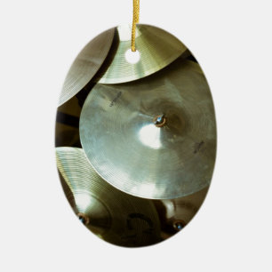Cymbal Chandelier Ceramic Ornament